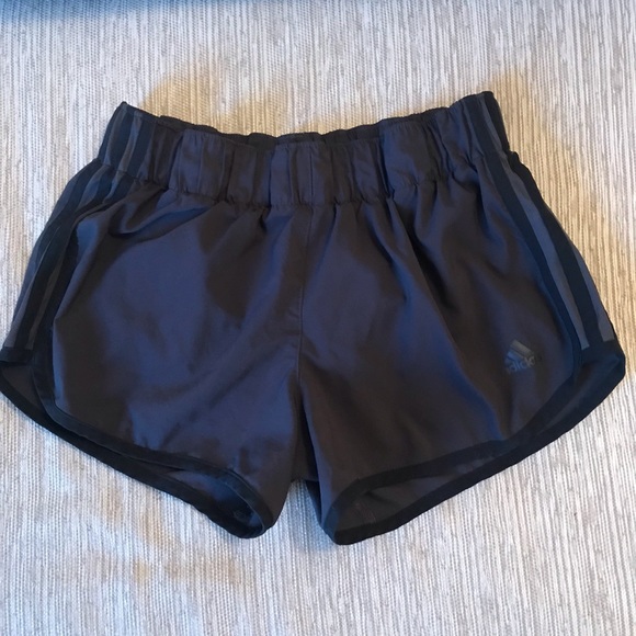 adidas Pants - Adidas gray/black shorts size small